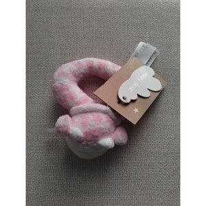 Angel Dear Ring Rattle, Pink Cow Baby Infant Toy New